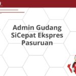 Admin Gudang SiCepat Ekspres Pasuruan