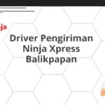 Driver Pengiriman Ninja Xpress Balikpapan