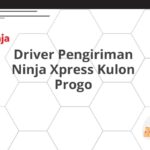 Driver Pengiriman Ninja Xpress Kulon Progo