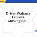 Driver Wahana Express Gunungkidul