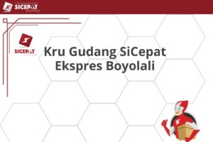 Kru Gudang SiCepat Ekspres Boyolali