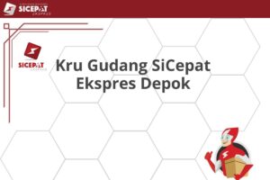 Kru Gudang SiCepat Ekspres Depok