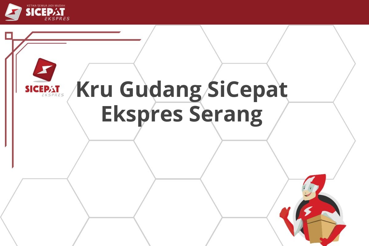 Kru Gudang SiCepat Ekspres Serang