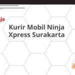 Kurir Mobil Ninja Xpress Surakarta