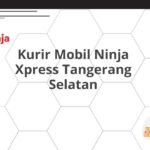 Kurir Mobil Ninja Xpress Tangerang Selatan