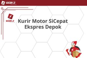 Kurir Motor SiCepat Ekspres Depok