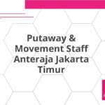 Putaway & Movement Staff Anteraja Jakarta Timur