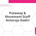 Putaway & Movement Staff Anteraja Kediri