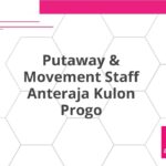 Putaway & Movement Staff Anteraja Kulon Progo