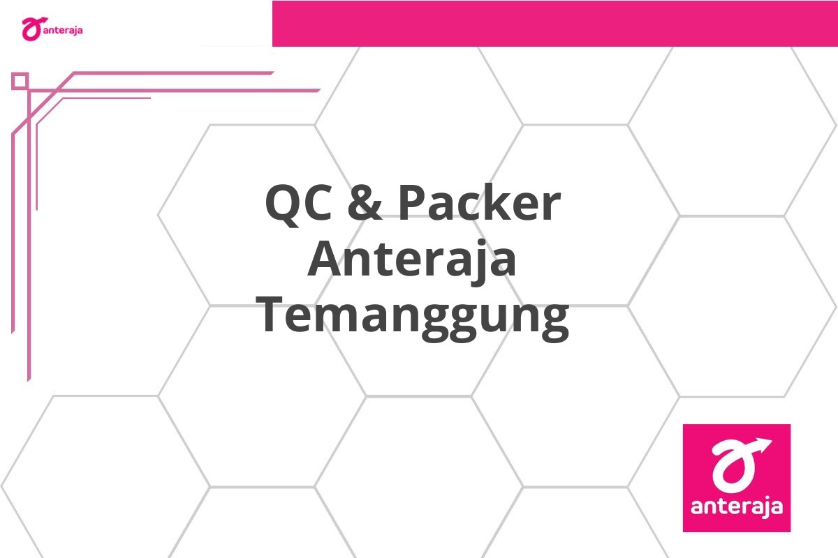 QC & Packer Anteraja Temanggung