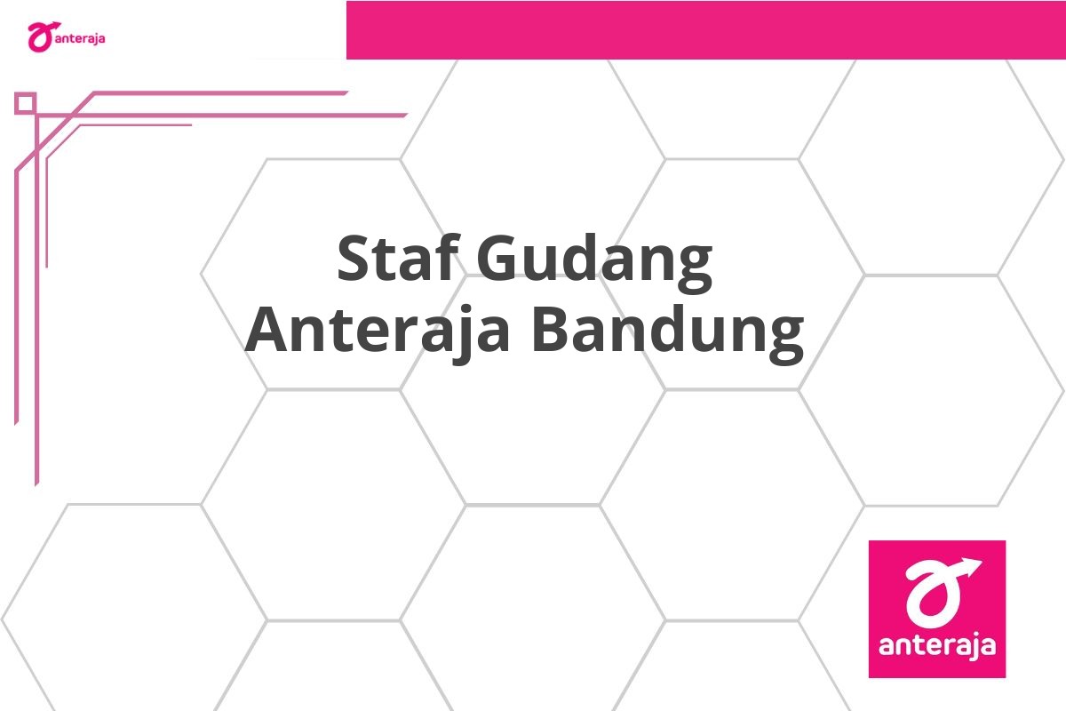 Staf Gudang Anteraja Bandung