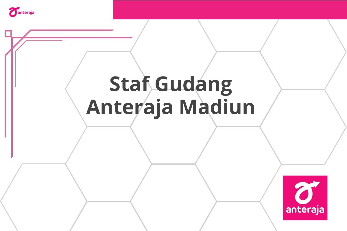 Staf Gudang Anteraja Madiun