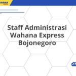 Staff Administrasi Wahana Express Bojonegoro