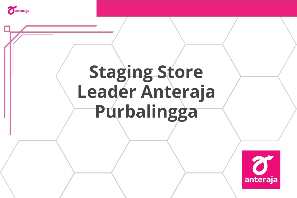 Staging Store Leader Anteraja Purbalingga