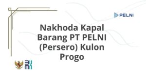 Nakhoda Kapal Barang PT PELNI (Persero) Kulon Progo