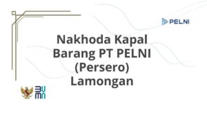 Nakhoda Kapal Barang PT PELNI (Persero) Lamongan