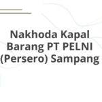 Nakhoda Kapal Barang PT PELNI (Persero) Sampang