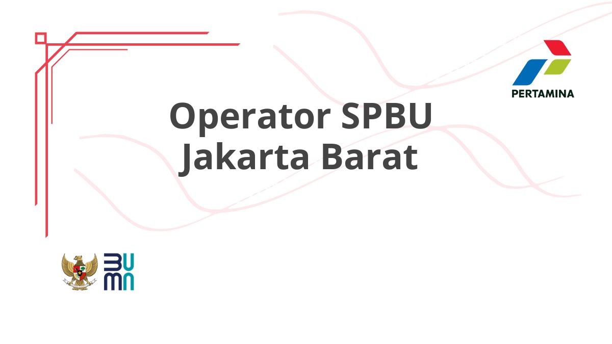 Operator SPBU Jakarta Barat