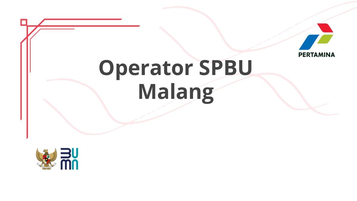 Operator SPBU Malang