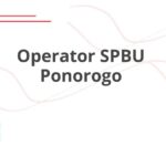 Operator SPBU Ponorogo
