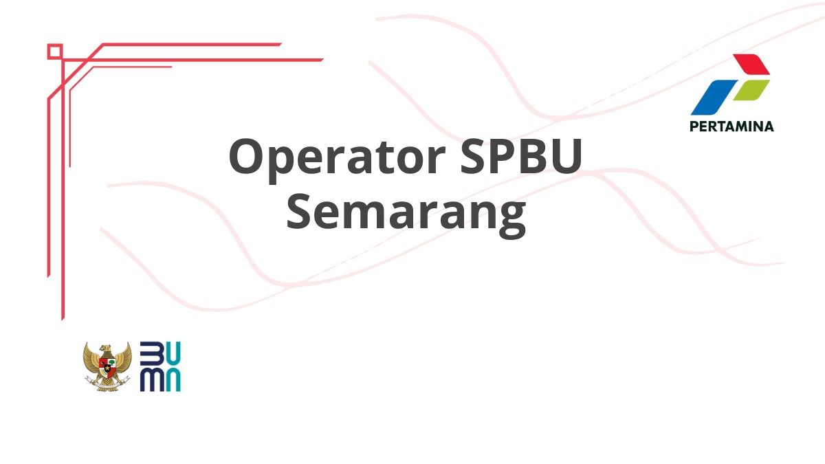 Operator SPBU Semarang