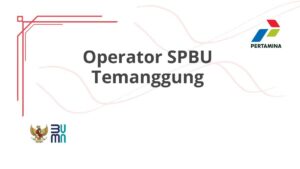 Operator SPBU Temanggung
