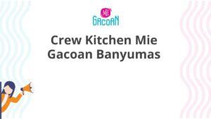 Crew Kitchen Mie Gacoan Banyumas