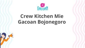 Crew Kitchen Mie Gacoan Bojonegoro