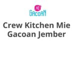 Crew Kitchen Mie Gacoan Jember