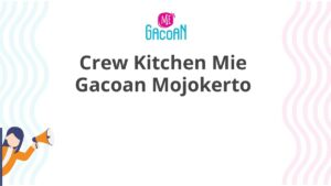Crew Kitchen Mie Gacoan Mojokerto