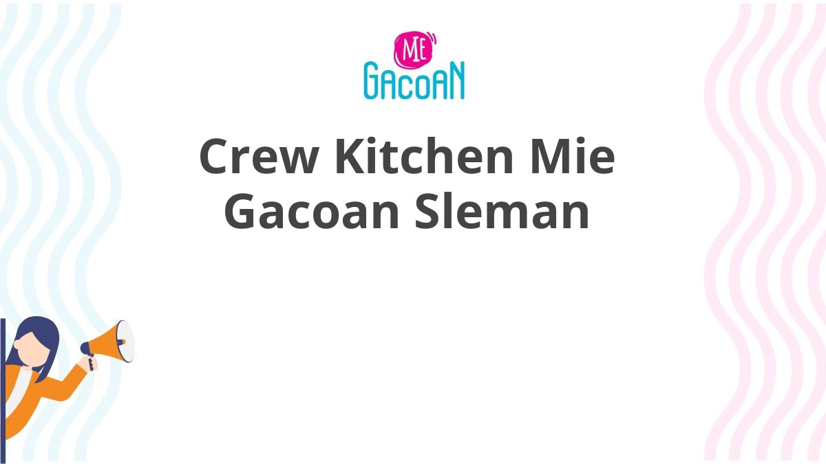 Crew Kitchen Mie Gacoan Sleman