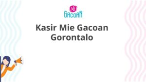 Kasir Mie Gacoan Gorontalo