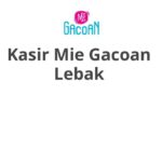 Kasir Mie Gacoan Lebak