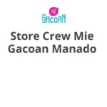 Store Crew Mie Gacoan Manado